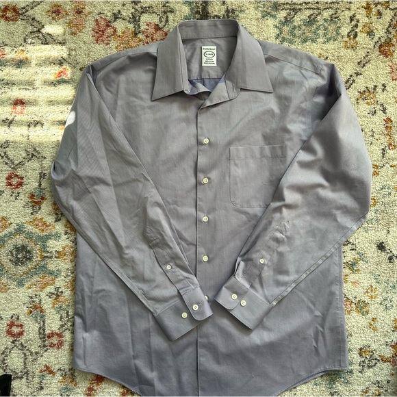 Men’s Pronto Uomo button down dress shirt size 16 34/35 - Picture 1 of 3